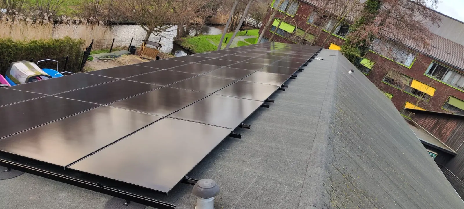 Bluesun Netherlands grid-tied solar project