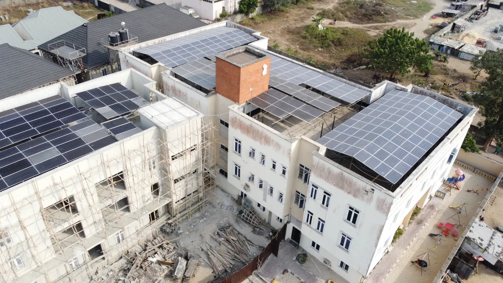 Bluesun Nigeria hybrid solar project
