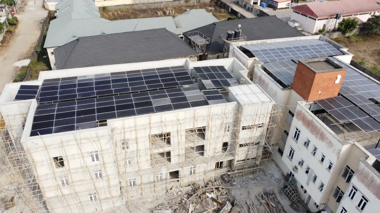 Bluesun Nigeria hybrid solar project
