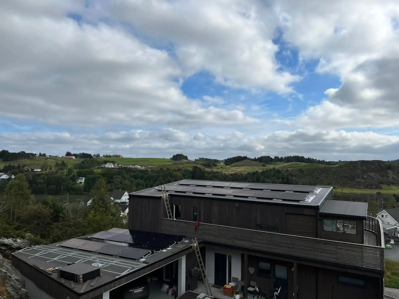Bluesun Norway grid-tied solar project