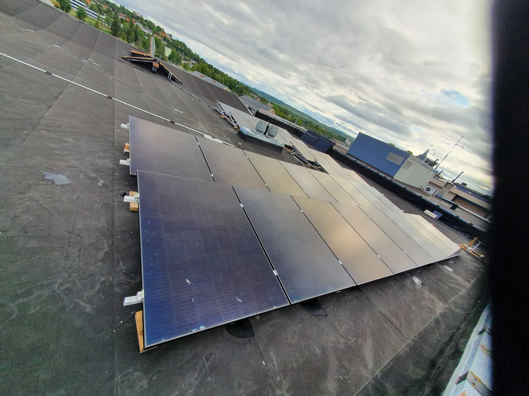Bluesun Norway grid-tied solar project