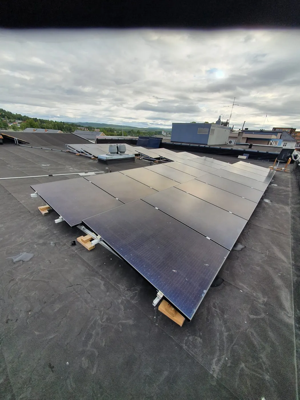 Bluesun Norway grid-tied solar project