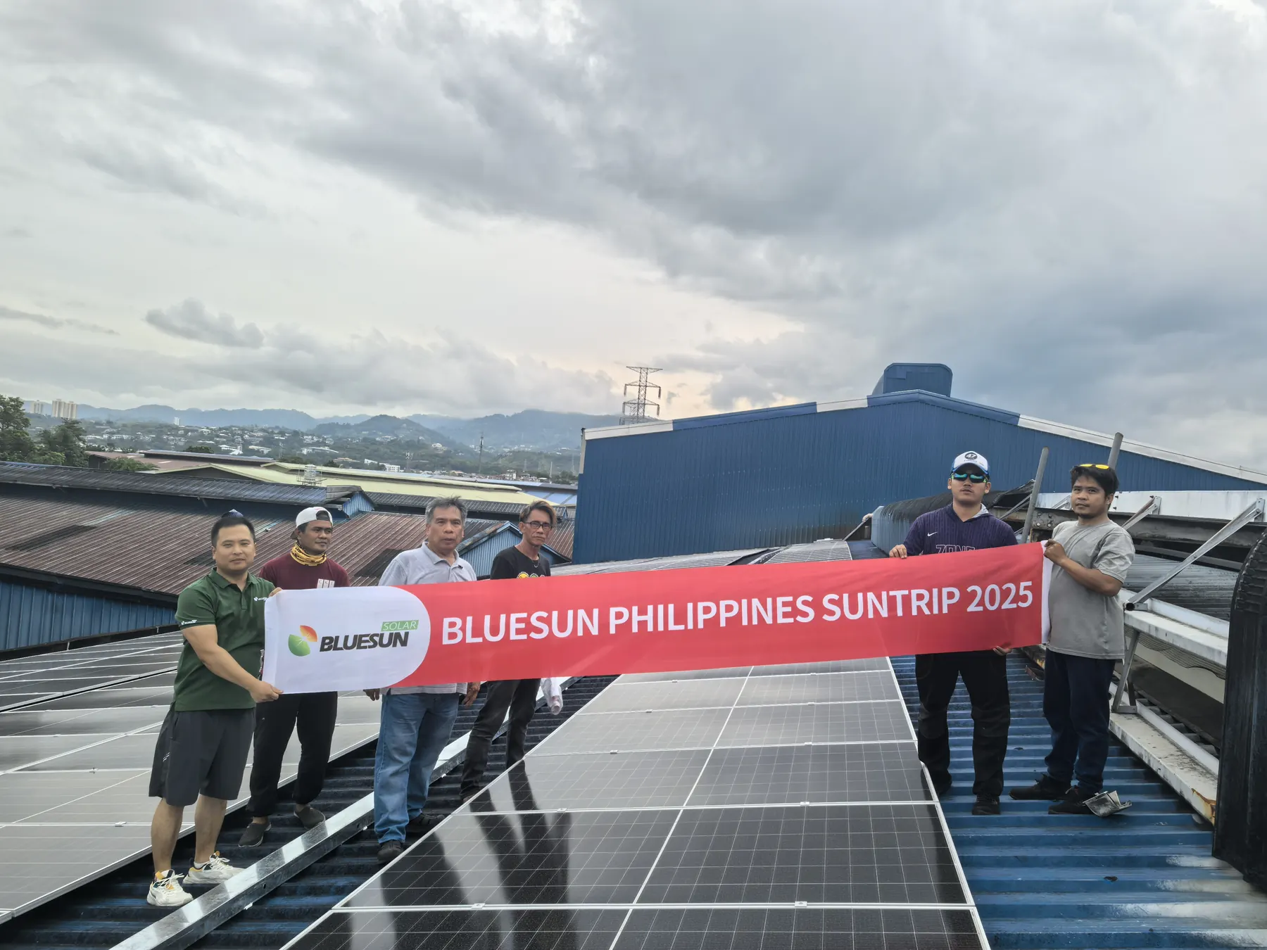 Bluesun Philippines grid-tied solar project