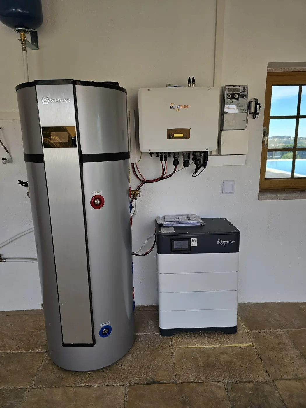Bluesun Portugal solar energy project + energy storage project