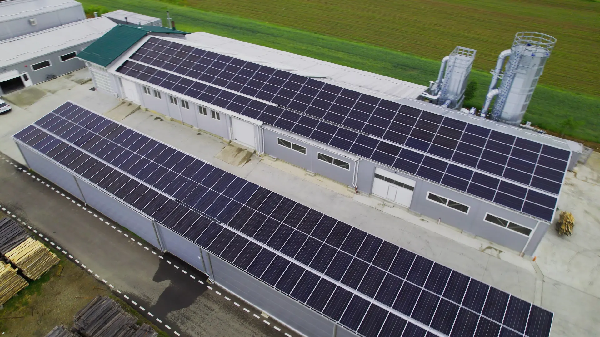 رومانيا 500 KW طاقة شمسية متصلة بالشبكة