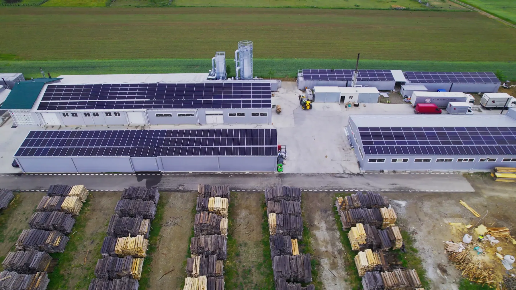 Bluesun Romania grid-tied solar project
