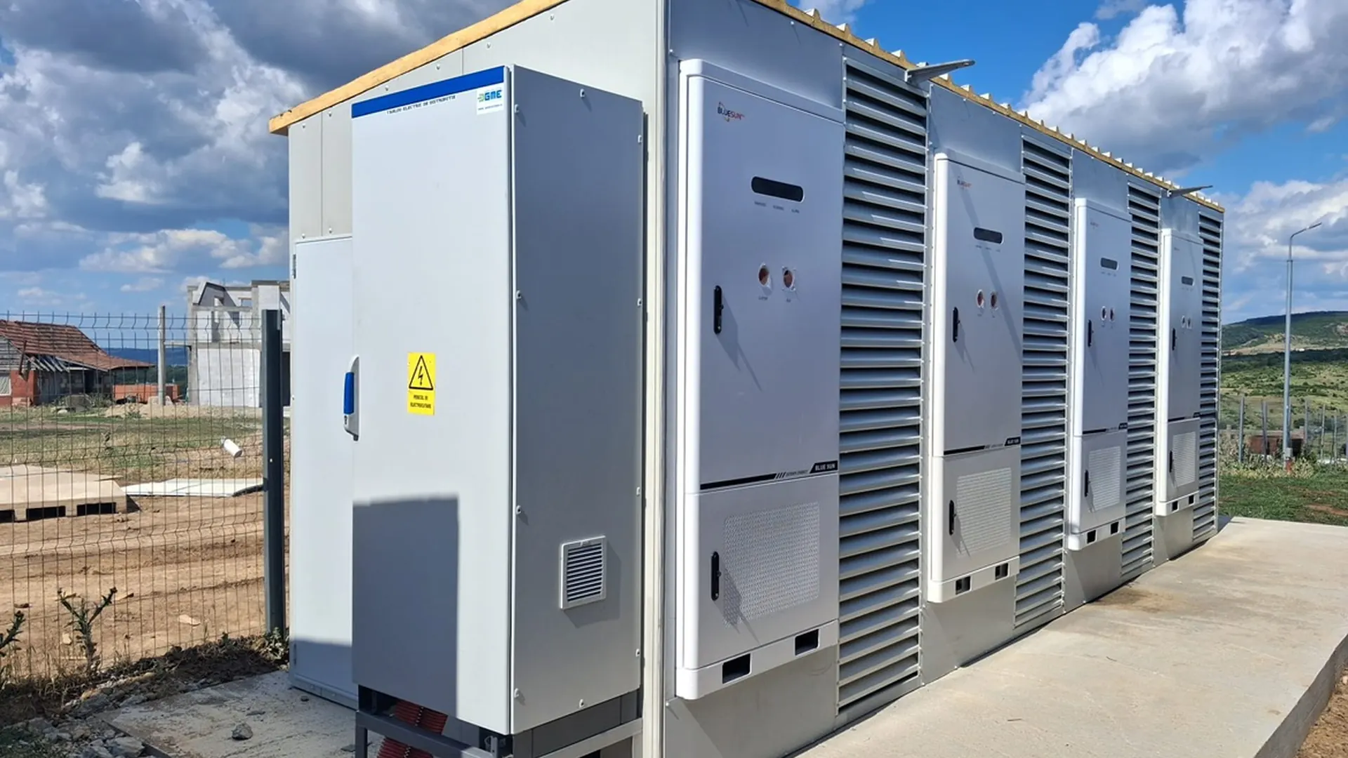 Romania 125 KW Solar Energy Project + Energy Storage