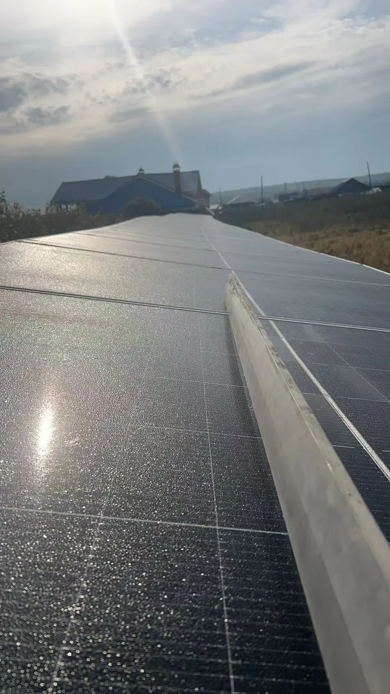 Bluesun Russia solar module supply project