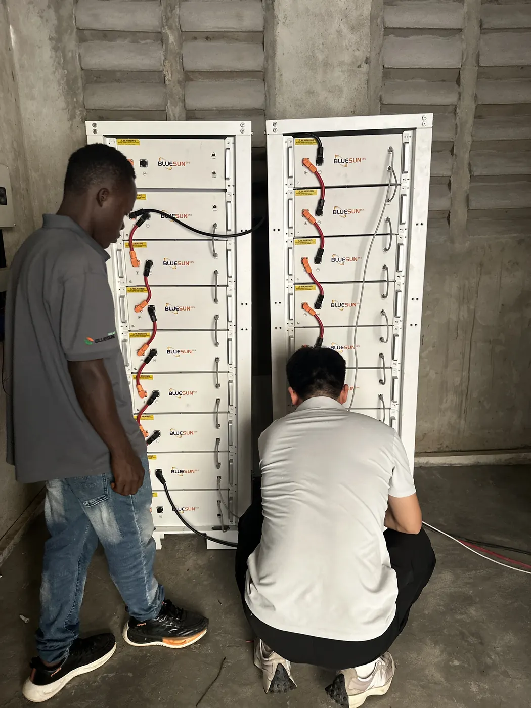 Bluesun Sierra Leone hybrid solar project