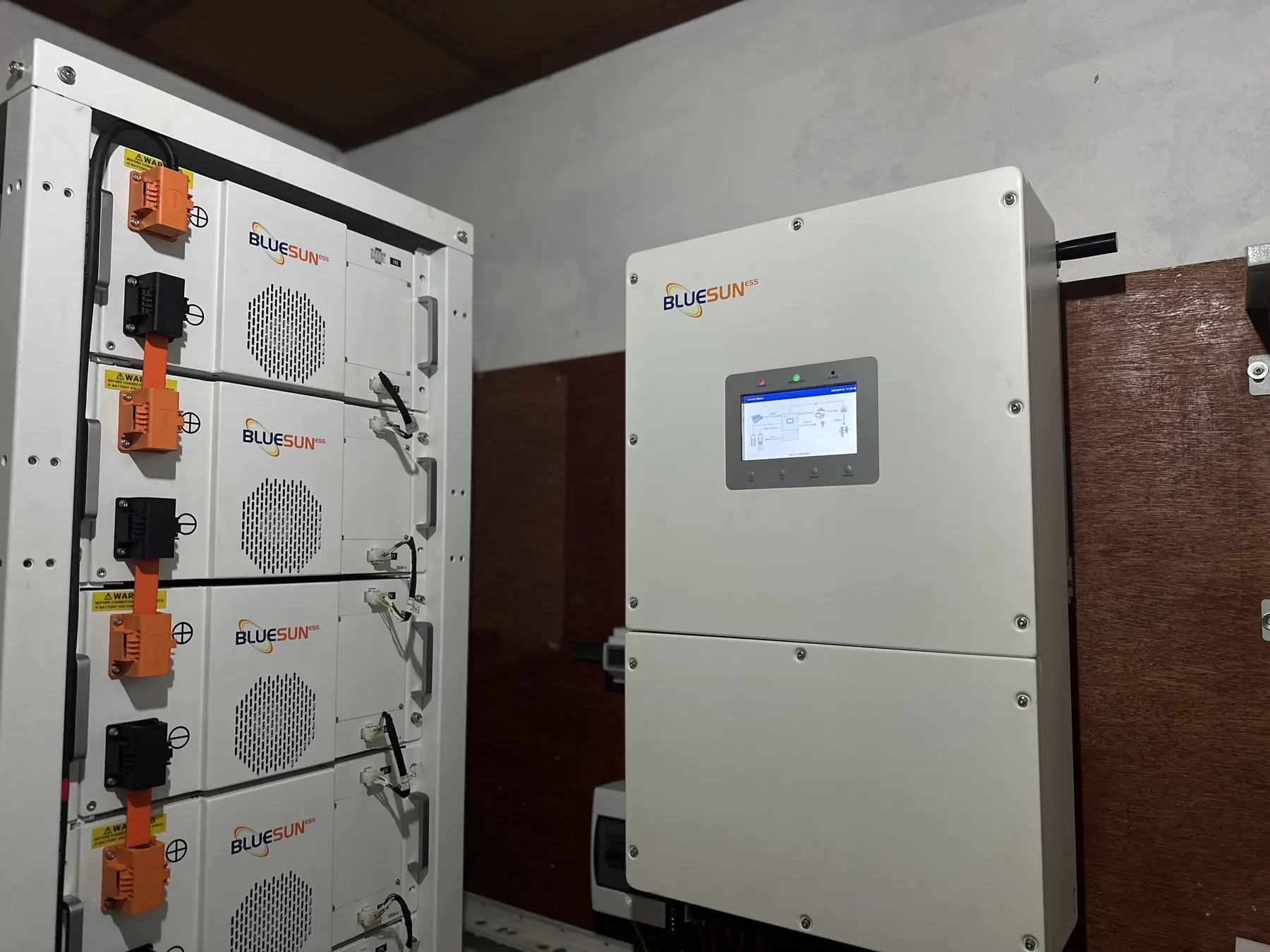 Progetto solare ibrido Bluesun Sierra Leone