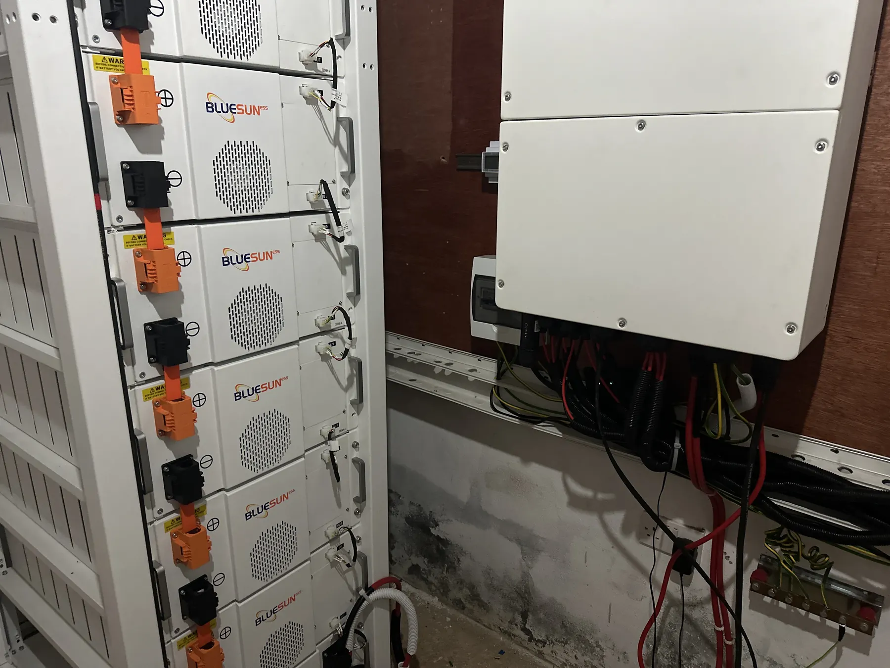 Bluesun Sierra Leone hybrid solar project