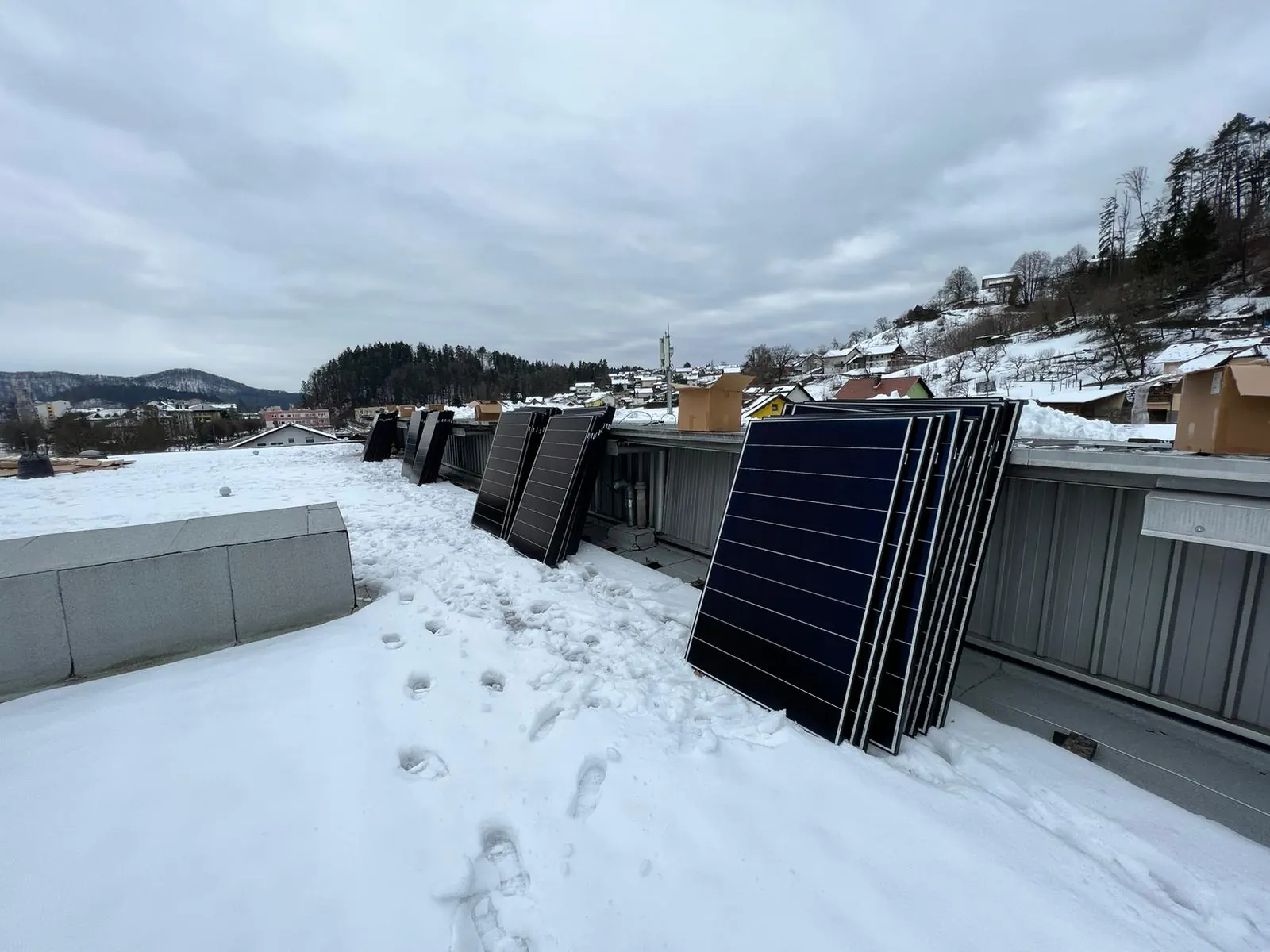 Bluesun Slovenia grid-tied solar project