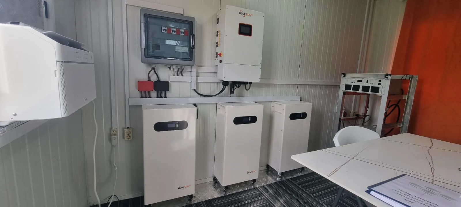 Bluesun Suriname hybrid solar project