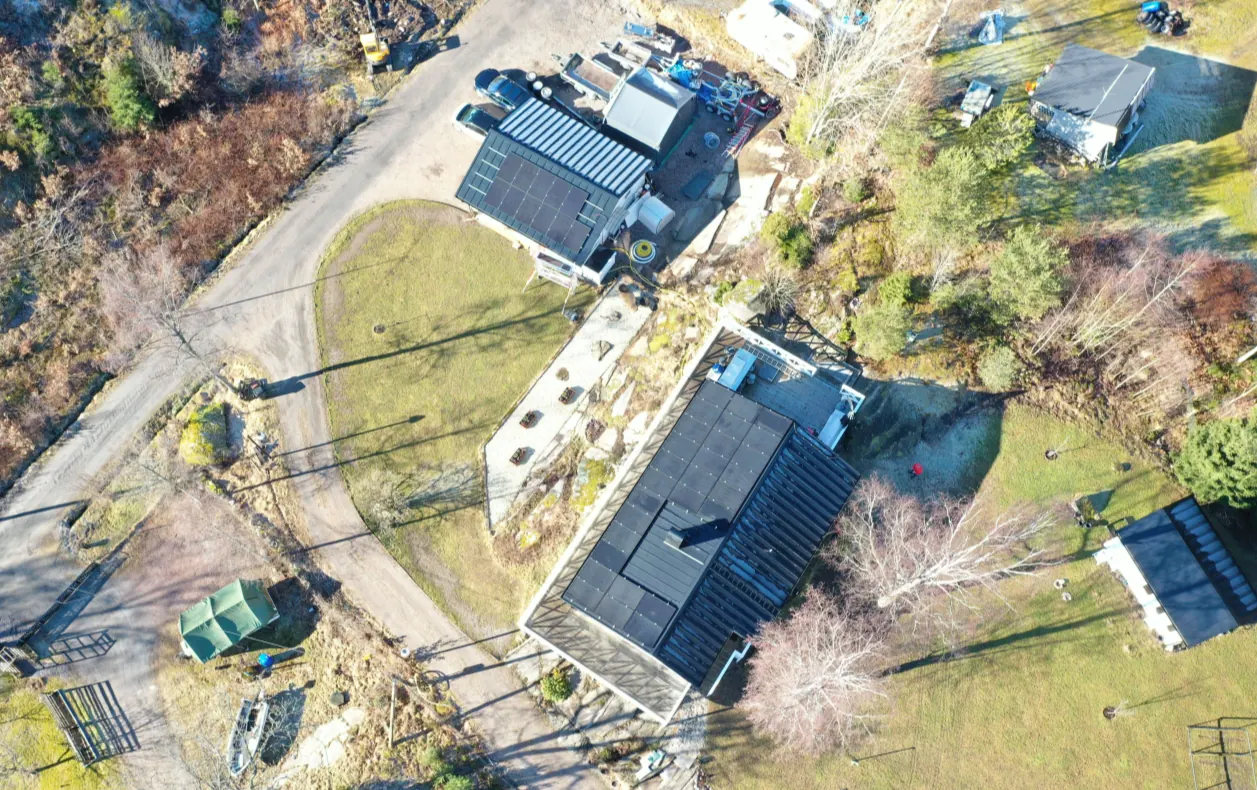 Bluesun Sweden grid-tied solar project
