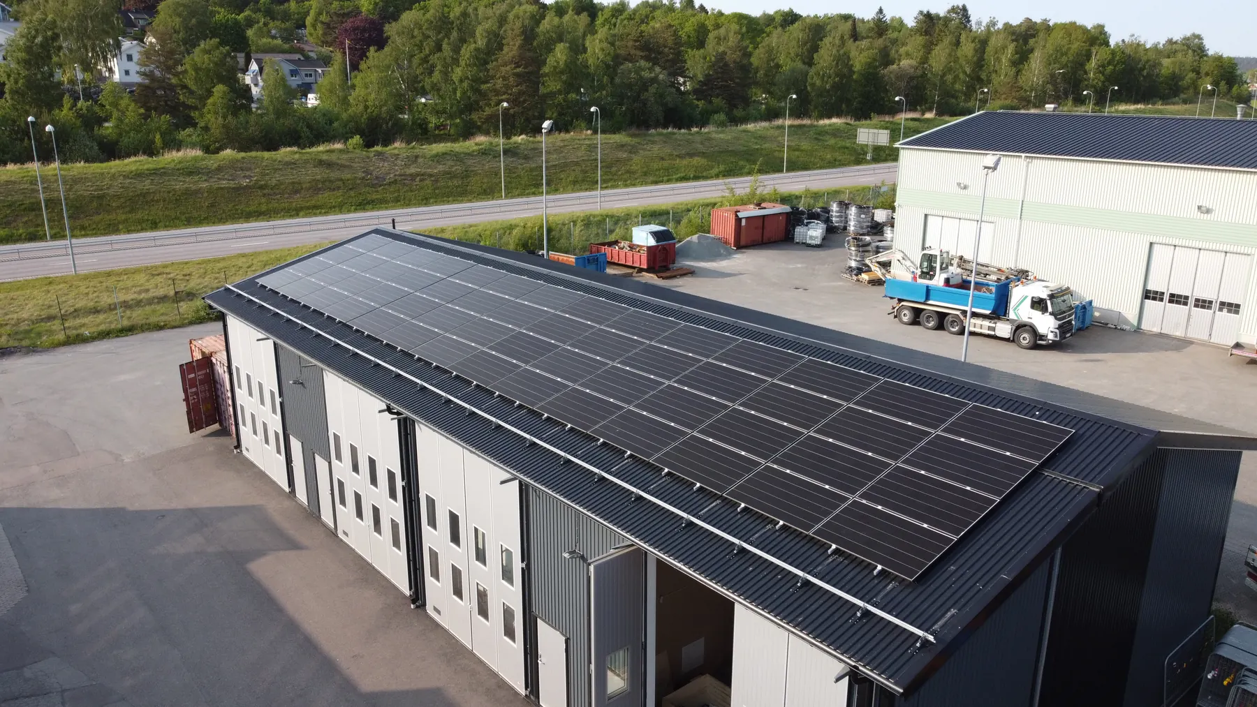 Bluesun Sweden grid-tied solar project