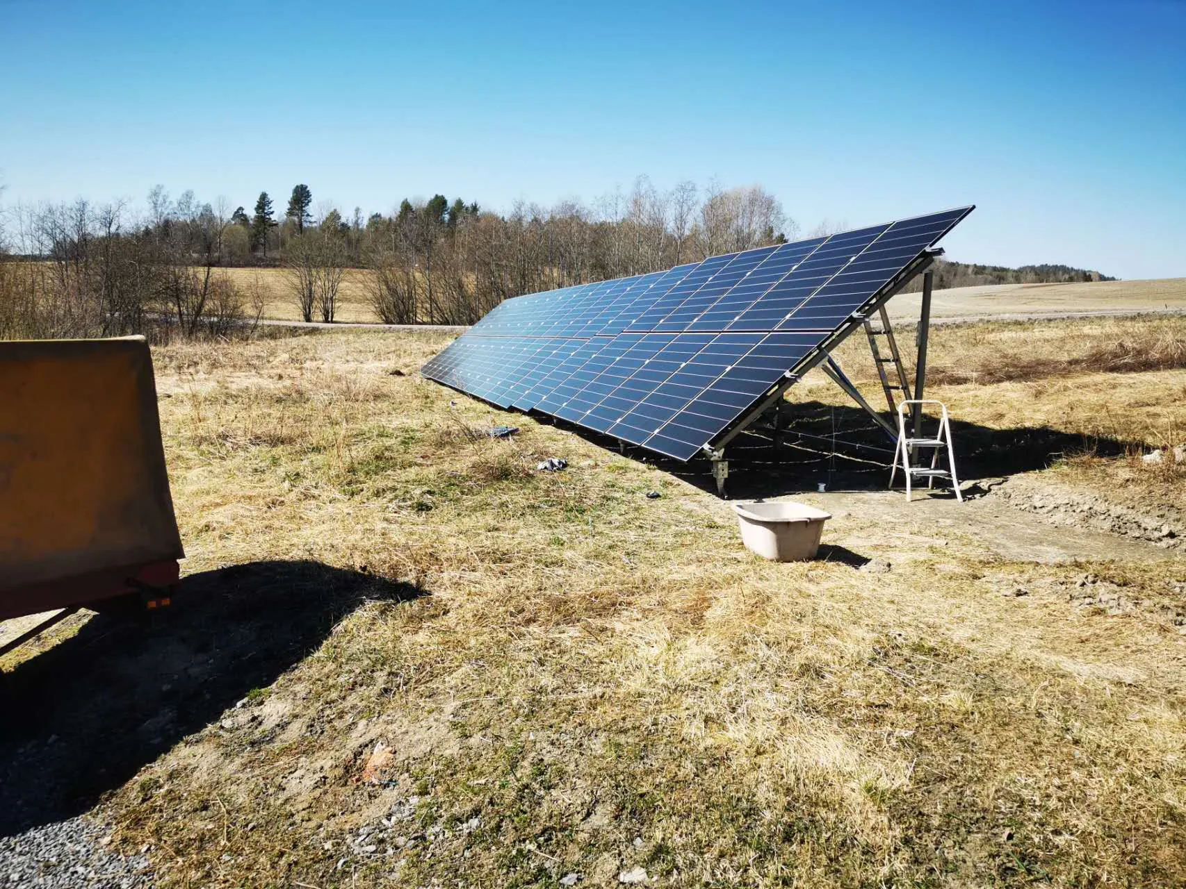 Bluesun Sweden grid-tied solar project