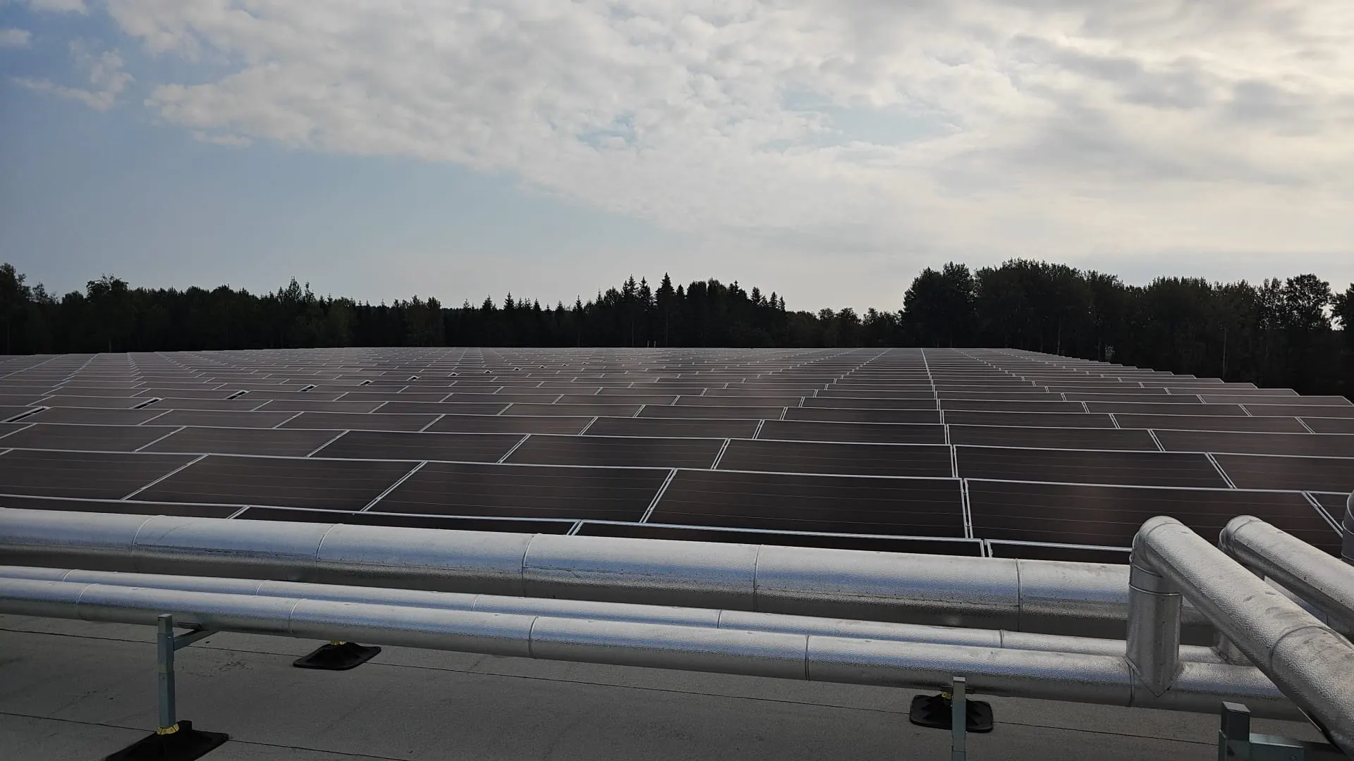 Sweden 1 MW Grid-tied Solar
