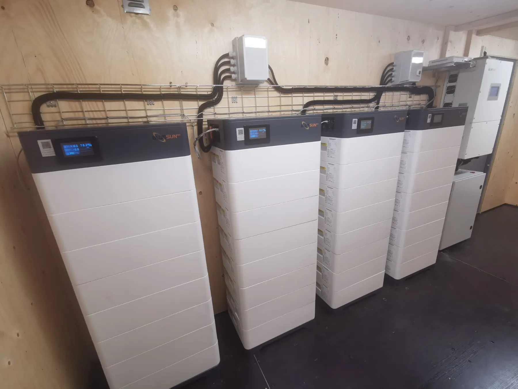 Bluesun Sweden solar energy project + energy storage project