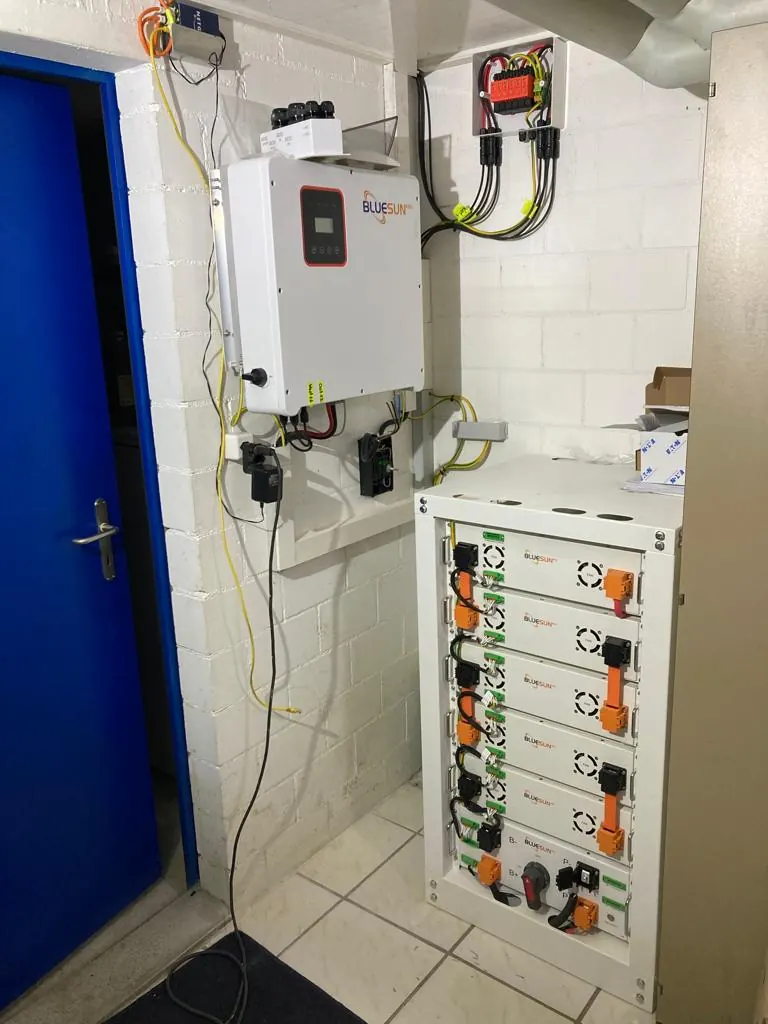 Bluesun Switzerland hybrid solar project