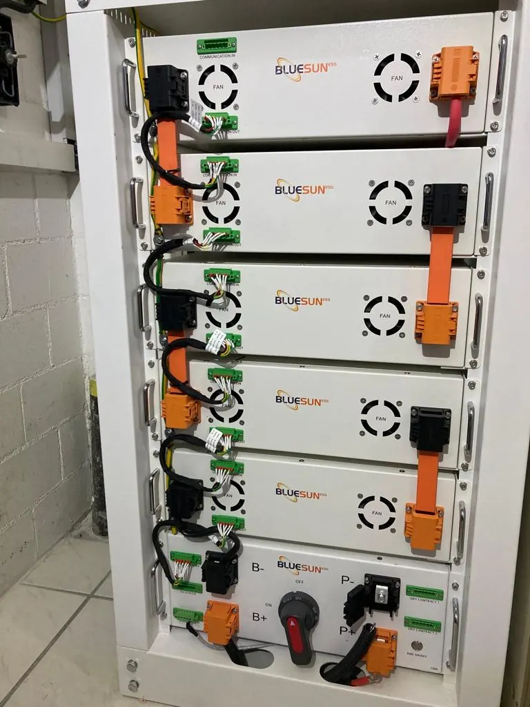 Bluesun Switzerland hybrid solar project