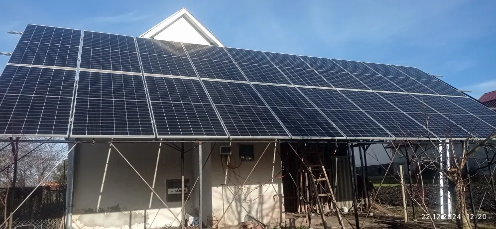 مشروع أوكرانيا 10 KW للطاقة الشمسية