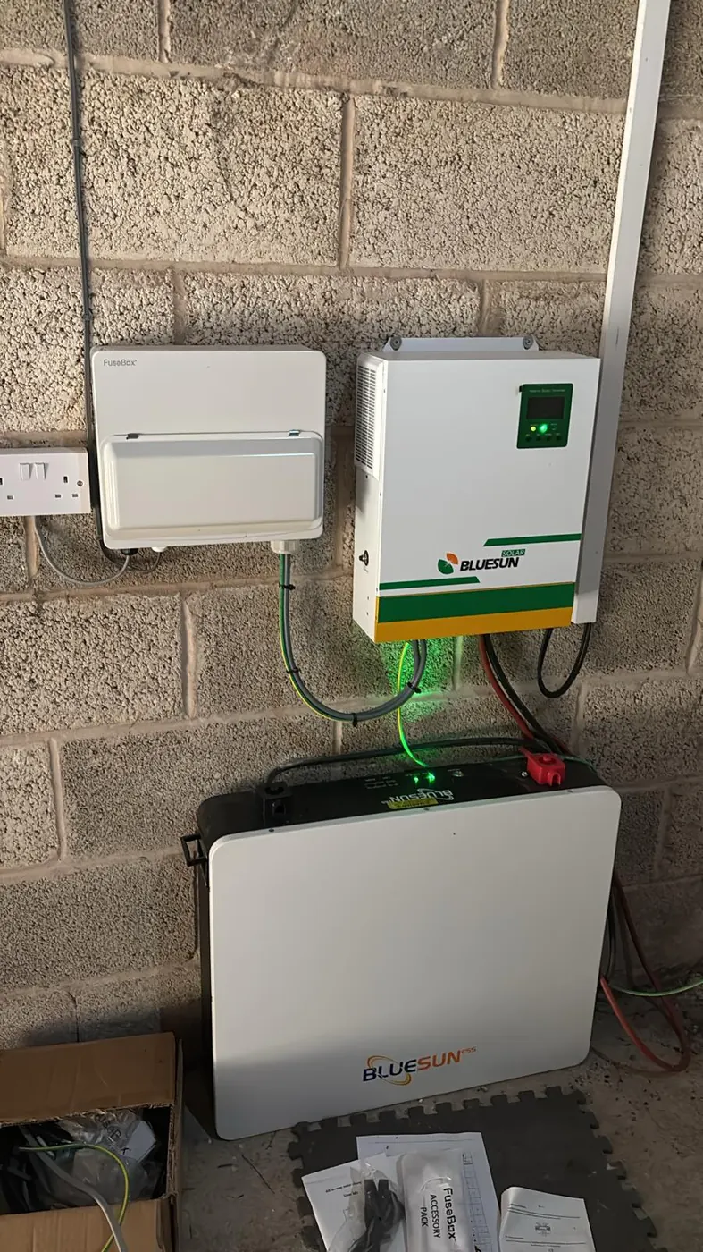 Bluesun United Kingdom off-grid solar project