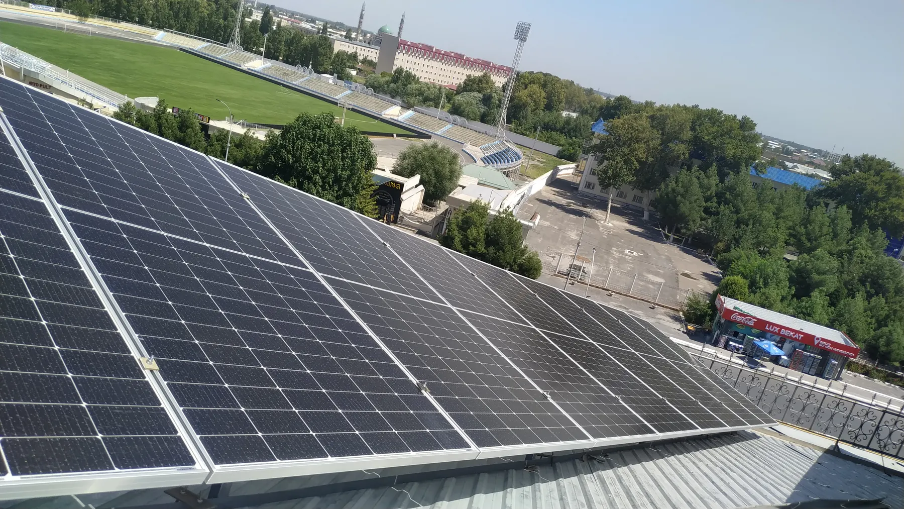 Bluesun Solarprojekt Usbekistan Projekt