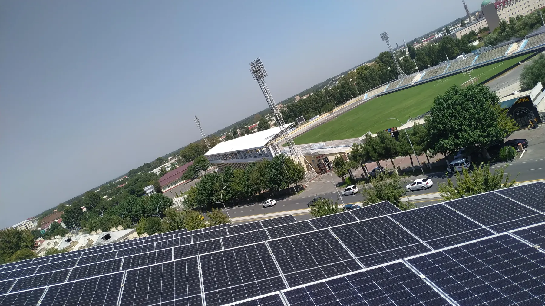 Bluesun Solarprojekt Usbekistan Projekt