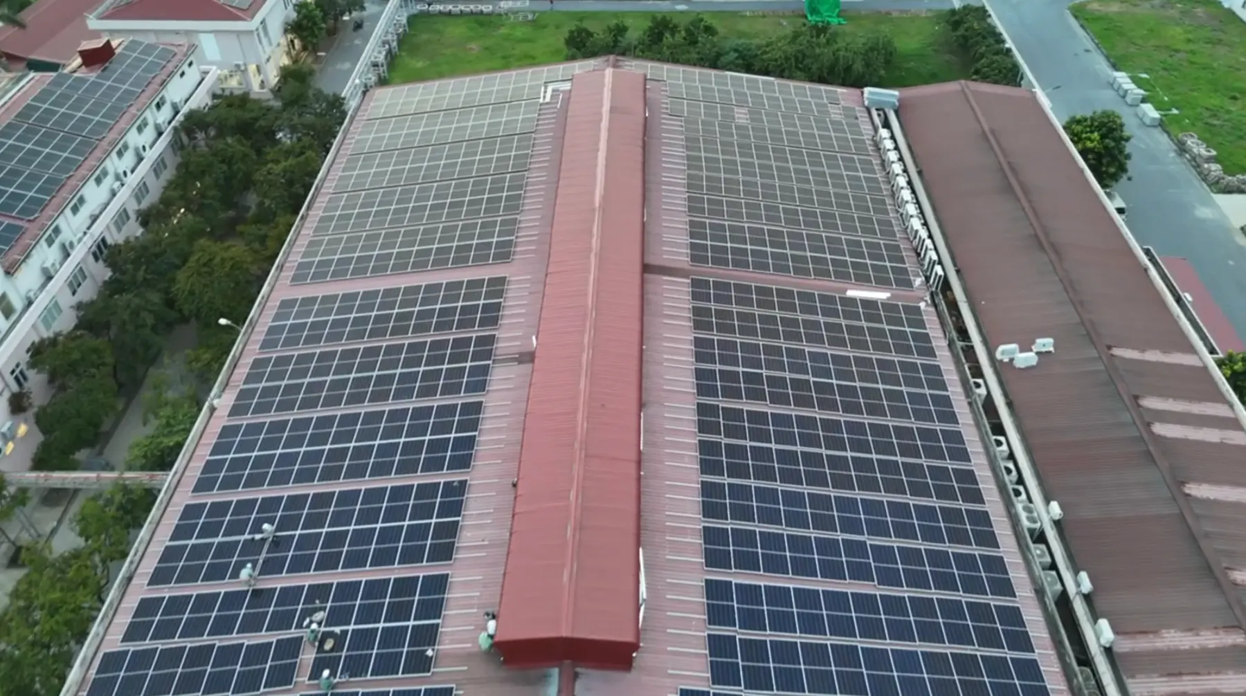 Bluesun Vietnam grid-tied solar project