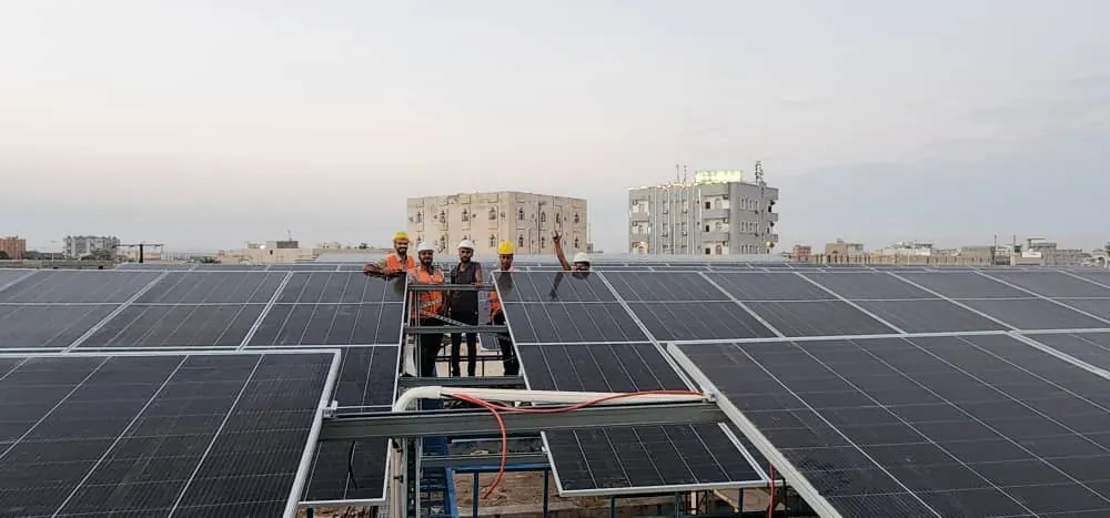 Bluesun Yemen solar energy project project