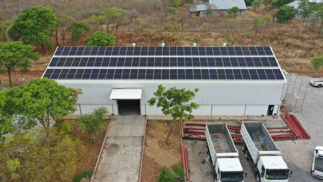 Bluesun Zambia solar energy project + energy storage project