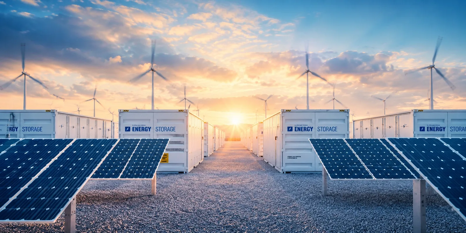 La mejor bater&iacute;a de litio para sistema de almacenamiento de energ&iacute;a solar con paneles solares y armario de bater&iacute;as