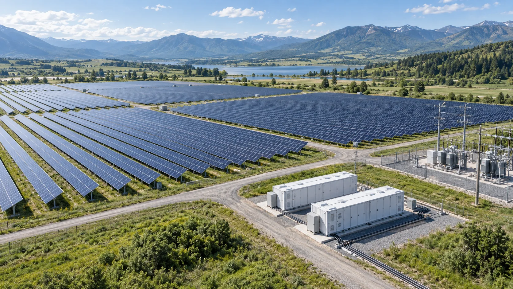 Utility Solar + Storage application